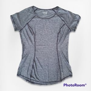 Head heather grey dry-fit workout tee, size S tennis